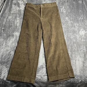 Ginger Corduroy Classic‎ Fit Pants Brown Size 28
